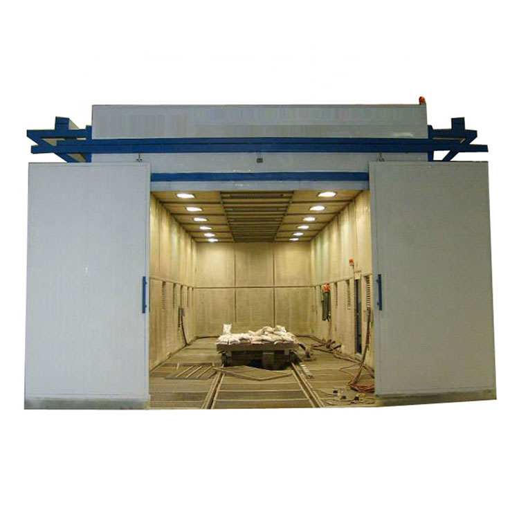 Bi tevahî Recovery 20ft 40ft Container Sand Blasting Booth Price