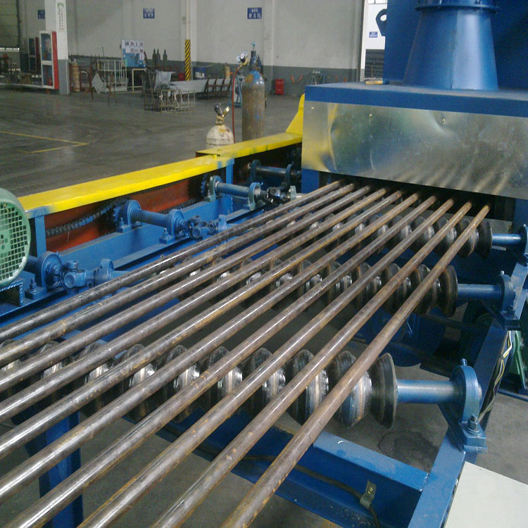 I Beam Û Plate Conveyor Type Shot Blasting Machine